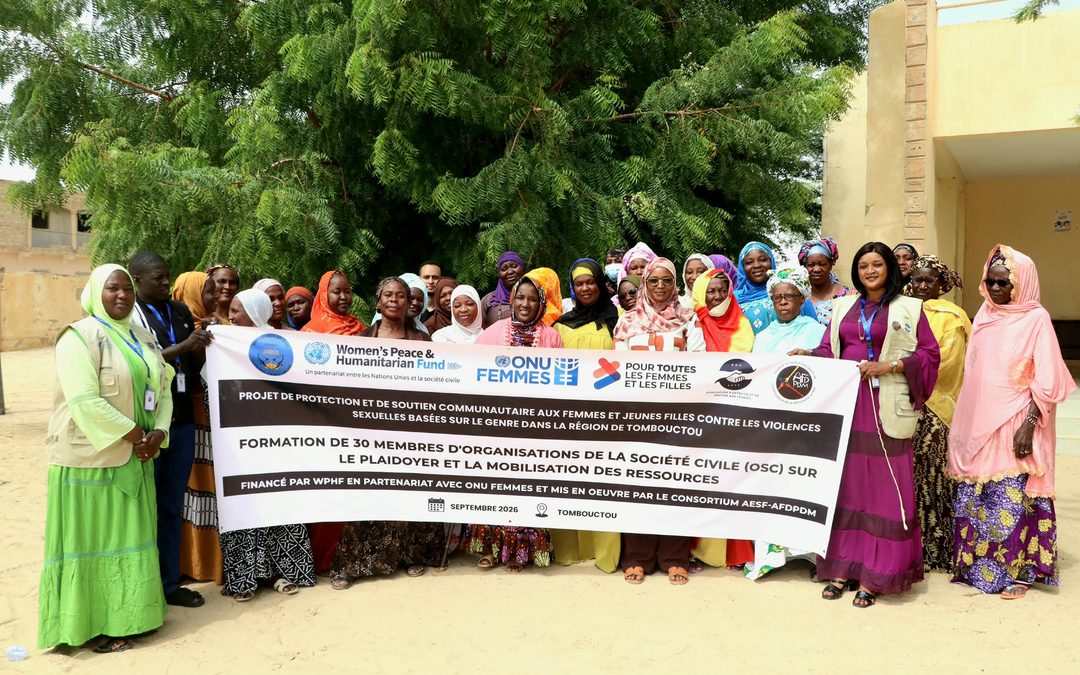 Formation de 30 membres d’OSC féminines sur le plaidoyer et la mobilisation des ressources